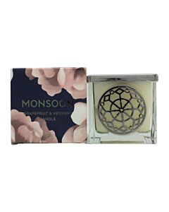Monsoon Grapefruit & Vetiver Scented Candle 180g | Maznun Fashion
