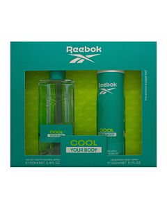 Reebok Cool Your Body Women Gift Set 100ml EDT + 150ml Body Spray | Maznun Fashion