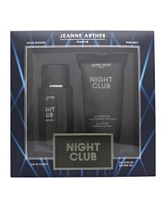 Jeanne Arthes Night Club Gift Set 100ml EDT + 150ml Shower Gel | Maznun Fashion