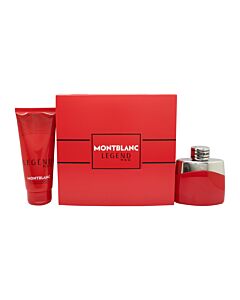Mont Blanc Legend Red Gift Set 50ml EDP + 100ml Shower Gel | Maznun Fashion