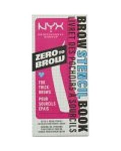 Nyx Zero To Brow Eyebrow Stencils 4 Pieces - For Thick Brows-J541781 | Maznun Fashion