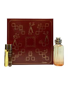 Cartier Rivières de Cartier Discovery Set 100ml Insouciance EDT + 10ml Allégresse EDT + 10ml Luxuriance EDT | Maznun Fashion