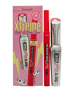 Benefit They're Real Gift Set 0.35ml Xtreme Precision Black Eyeliner + 8.5g Magnet Mascara N65 Black | Maznun Fashion
