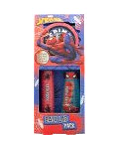 Marvel Spiderman Lab Pack Gift Set 100g Bath Fizzer + 50g Bath Rocks + 115ml Bubble Bath-T499277 | Maznun Fashion