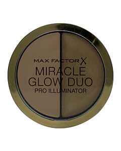 Max Factor Miracle Glow Duo Highlighter 8g - 10 Light | Maznun Fashion