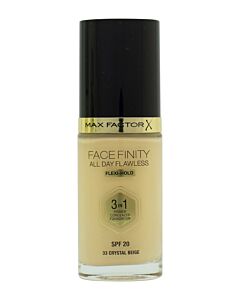 Max Factor Facefinity All Day Flawless 3 in 1 Foundation 30ml - 33 Crystal Beige | Maznun Fashion