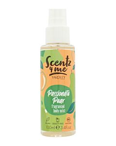 Yardley Scentz 4 Me Fragranced Body Mist 100ml Spray - Passionate Pear | Maznun Fashion