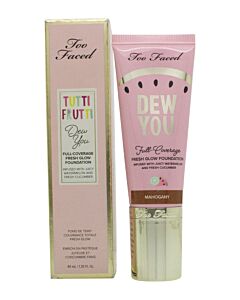 Too Faced Tutti Frutti Dew You Full-Coverage Fresh Glow Foundation 40ml - Mahogany | Maznun Fashion