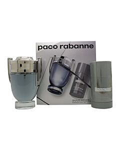Paco Rabanne Invictus Gift Set 100ml EDT + 75ml Deodorant Stick | Maznun Fashion