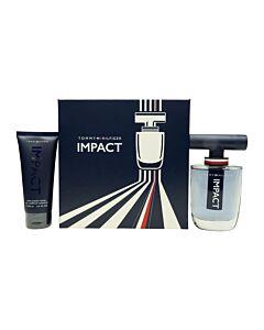 Tommy Hilfiger Impact Gift Set 100ml EDT + 100ml Hair & Body Wash + 4ml EDT | Maznun Fashion