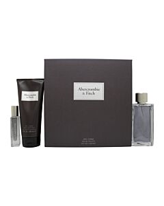 Abercrombie & Fitch First Instinct Gift Set 100ml EDT + 15ml EDT + 200ml Hair & Body Wash | Maznun Fashion