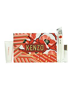 Kenzo Flower by Kenzo La Récolte Parisienne Gift Set 75ml EDP + 10ml EDP + 75ml Body Lotion | Maznun Fashion
