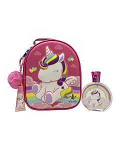 Air-Val Eau My Unicorn Gift Set 100ml EDT + Lip Gloss + Bag | Maznun Fashion