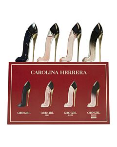 Carolina Herrera Good Girl Miniature Gift Set 7ml Good Girl EDP + 7ml Good Girl Blush EDP + 7ml Very Good Girl EDP + 7m Good Girl Blush Elixir EDP | Maznun Fashion