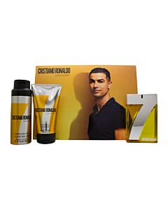 Cristiano Ronaldo CR7 Discover Gift Set 100ml EDT + 150ml Shower Gel + 150ml Body Spray | Maznun Fashion