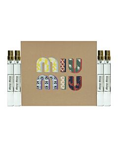 Miu Miu Les Eaux À La Mode Gift Set 2 x 10ml Head In The Clouds EDT + 10ml Daring Darling EDT + 10ml Eyes On Me EDT | Maznun Fashion