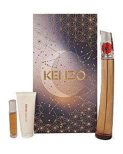 Kenzo Flower by Kenzo L'Absolue Gift Set 100ml EDP + 10ml EDP + 75ml Body Lotion | Maznun Fashion