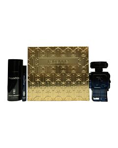 Paco Rabanne Phantom Intense Gift Set 100ml EDP + 10ml EDP + 150ml Deodorant Spray-D6346110 | Maznun Fashion