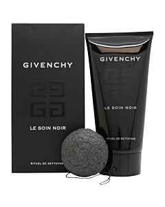 Givenchy Le Soin Noir Face Cleanser 175ml + Face Sponge-F574851 | Maznun Fashion