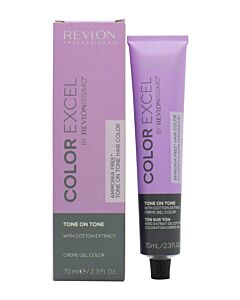 Revlon Revlonissimo Color Excel Tone On Tone Creme Gel Color 70ml - 9.3 | Maznun Fashion