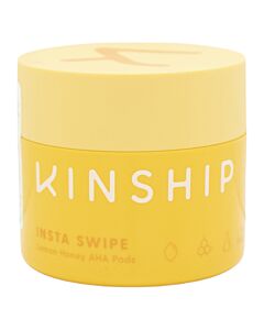 Kinship Insta Swipe Lemon Honey AHA Exfoliating Pads 45 Pads | Maznun Fashion