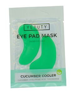 Yeauty Cucumber Cooler Eye Pad Mask 2 Pads | Maznun Fashion