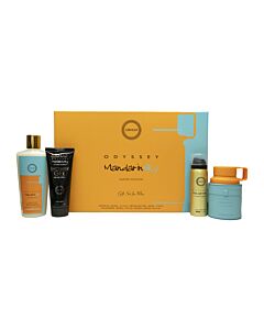 Armaf Odyssey Mandarin Sky Gift Set 100ml EDP + 250ml Shampoo + 100ml Shower Gel + 50ml Body Spray | Maznun Fashion