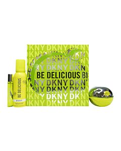 DKNY Be Delicious Gift Set 100ml EDP + 150ml Shower Mousse + 15ml EDP | Maznun Fashion