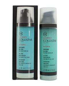 Collistar Uomo Face & Eye Gel 24HRS Oil Free Moisturizer 80ml | Maznun Fashion
