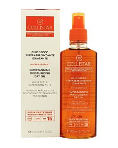 Collistar Supertanning Dry Oil SPF15 200ml | Maznun Fashion