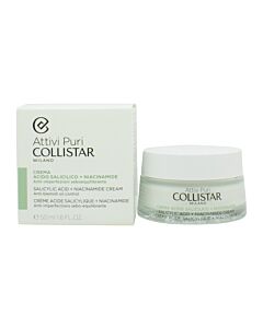 Collistar Attivi Puri Salicylic Acid + Niacinamide Cream 50ml | Maznun Fashion