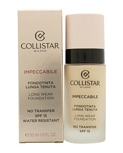 Collistar Impeccabile Long Wear Foundation SPF15 30ml - 1N Avory | Maznun Fashion