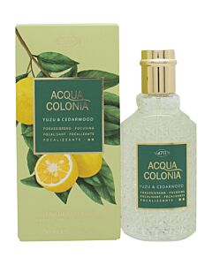Mäurer & Wirtz 4711 Acqua Colonia Yuzu & Cedarwood Eau de Cologne 50ml Spray | Maznun Fashion