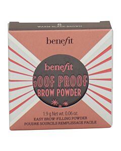 Benefit Goof Proof Brow Filling Powder 1.9g - 05 Warm Black-Brown | Maznun Fashion