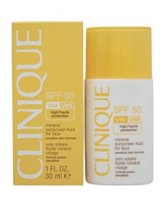 Clinique Mineral Sunscreen Fluid For Face SPF50 30ml | Maznun Fashion