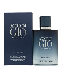 Giorgio Armani Acqua di Giò Profondo Pour Homme Eau De Parfum 50ml Refillable Spray-D2506111 | Maznun Fashion