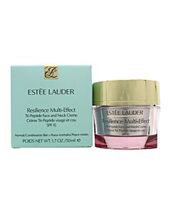 Estee Lauder Resilience Multi-Effect Tri-Peptide Face & Neck Cream SPF15 50ml - For Normal/Combination Skin | Maznun Fashion