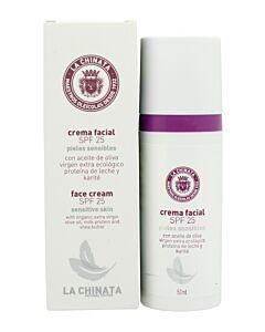 La Chinata Face Cream for extra sensitive skin SPF25 50ml | Maznun Fashion