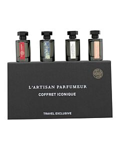 L'Artisan Parfumeur Iconique Set - Passage Danfe EDT 5ml +En Aire De Bretagne EDP 5ml + Chasse Au Papion EDT 5ml + Memo World Rose EDP 5ml | Maznun Fashion