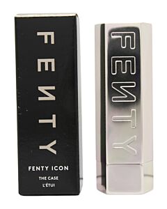 Fenty Beauty Icon The Case Refillable Lipstick Case - Metallic Nude Empty | Maznun Fashion