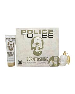 Police To Be Born To Shine Woman Gift Set 40ml EDT + 100ml Body Lotion | Maznun Fashion