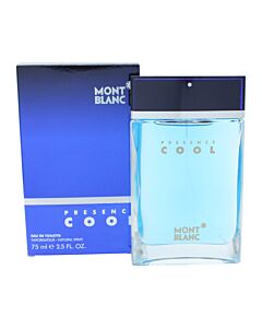 Mont Blanc Presence Cool Eau de Toilette 75ml Spray-R88220 | Maznun Fashion