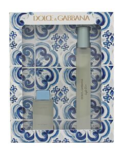Dolce & Gabbana Light Blue Gift Set 10ml Light Blue EDT + 5ml Splash | Maznun Fashion