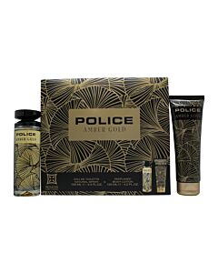 Police Amber Gold for Women Gift Set 100ml EDT + 125ml Body Lotion | Maznun Fashion