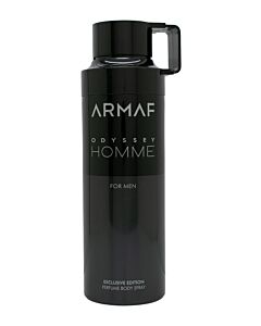 Armaf Odyssey Homme Perfumed Body Spray 200ml | Maznun Fashion