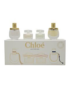Chloé Miniature Gift Set 5ml Nomade EDP + 5ml Nomade Nuit D'égypte EDP + 5ml Chloé EDP + 5ml Lumnieuse EDP | Maznun Fashion