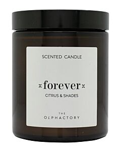 The Olphactory Forever Citrus Shades Scented Candle 135g | Maznun Fashion