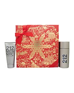 Carolina Herrera 212 NYC Men Gift Set 100ml EDT + 100ml Aftershave Gel | Maznun Fashion