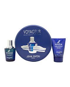 Jean Patou Voyageur Giftset - EDT Spray 50ml + After Shave Balm 50ml | Maznun Fashion