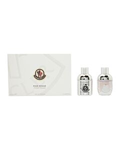 Moncler Gift Set: EDP Pour Homme 7.5ml - EDP Pour Femme 7.5ml | Maznun Fashion